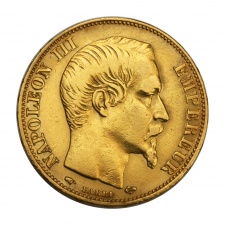 III. Napóleon 20 Frank 1858 A