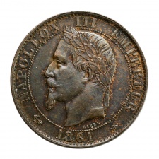 III. Napóleon 5 Centimes 1861 A
