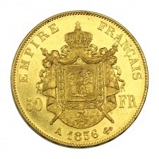 III. Napóleon 50 Frank 1856 A
