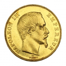 III. Napóleon 50 Frank 1858 A 