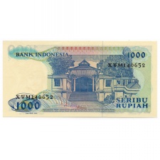 Indonézia 1000 Rúpia Bankjegy 1987 P124.Replacement