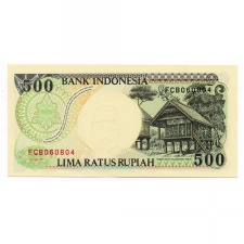 Indonézia 500 Rúpia Bankjegy 1992 P128a