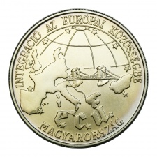 Integráció az Európai Közösségbe ezüst 500 Forint 1993 BU