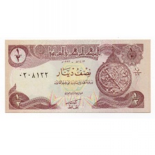 Irak 1/2 Dinar Bankjegy 1993 P78b
