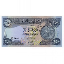 Irak 250 Dinar Bankjegy 2003 P91a