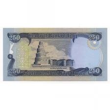 Irak 250 Dinar Bankjegy 2003 P91a