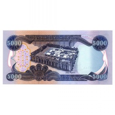 Irak 5000 Dinar Bankjegy 2003 P94a