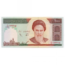 Irán 1000 Rial Bankjegy 1992 P143a