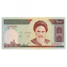 Irán 1000 Rial Bankjegy 1992 P143b