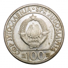 Jugoszlávia 100 Dinár 1985 Proof