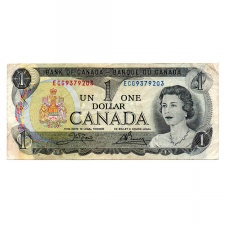 Kanada 1 Dollár Bankjegy 1973 P85c