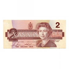 Kanada 2 Dollár Bankjegy 1986 P94c