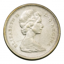Kanada 25 Cent 1966