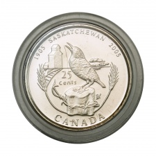 Kanada 25 Cent 2005 P Saskatchewan