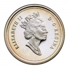 Kanada ezüst 5 Cent 2000 PP Első Francia-Kandai Ezred