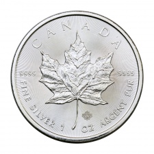 Kanada 5 Dollár 2014 1 UNCIA színezüst Maple Leaf