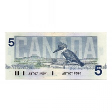 Kanada 5 Dollár Bankjegy 1986 P95e