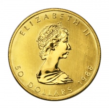 Kanada 50 Dollár 1988 1 uncia arany