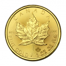 Kanada 50 Dollár 2022 1 uncia arany Au999,9