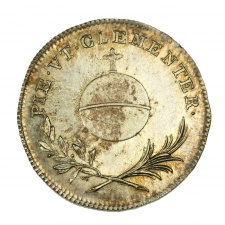 Karolina Auguszta 1825 Koronázási Ezüstjeton, Poszony 20,5 mm