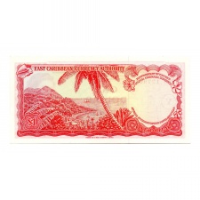 Kelet-karibi Államok 1 Dollár Bankjegy 1965 P13o