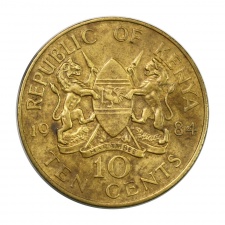 Kenya 10 Cent 1984