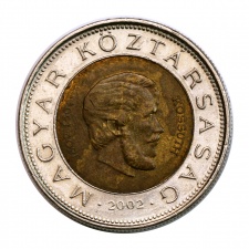 Kossuth 100 Forint 2002 kötőjel nélküli
