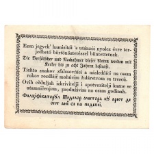 Kossuth 30 Pengő Krajczárra Kincstári utalvány 1849 aUNC