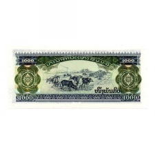 Laosz 1000 Kip Bankjegy 1992 P32a