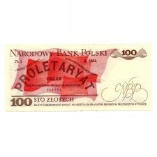 Lengyelország 100 Zloty Bankjegy 1986 P143e L166a