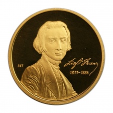 Liszt Ferenc 50000 Forint 2011 PP PRÓBAVERET