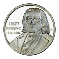 Liszt Ferenc emlékérem Nagy Magyarok Kollekció