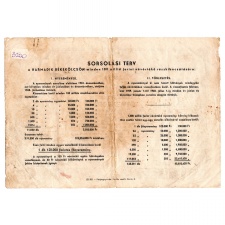 MNK 50 Forint Harmadik Békekölcsön kötvény 1952