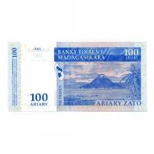 Madagaszkár 100 Ariary Bankjegy 2004 P86a
