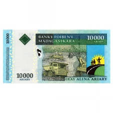 Madagaszkár 10000 Ariary Bankjegy 2009 P92b