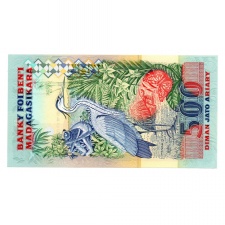 Madagaszkár 2500 Frank Bankjegy 1993 P72Ab