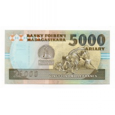 Madagaszkár 25000 Frank Bankjegy 1993 P74A