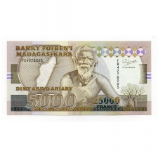 Madagaszkár 25000 Frank Bankjegy 1993 P74A