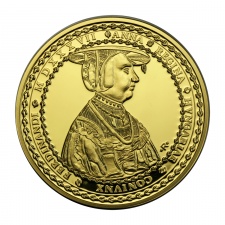 Magyar Aranyóriások sorozat I. Ferdinánd 15 Aranygulden 1537 UV 