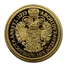 Magyar Aranyóriások sorozat III. Károly 10 Dukát 1713 UV