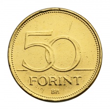 Magyar Foci Legendái aranyozott 50 Forint Albert Florián