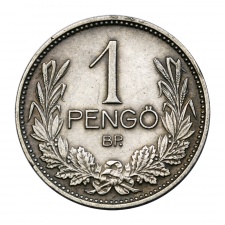 Magyar Királyság 1 Pengő 1939 gVF