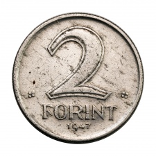 Magyar Köztársaság 2 Forint 1947
