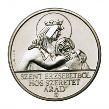Magyar Szentek sorozat ezüst emlékérem szett 1994 Proof