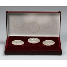 Magyar Szentek sorozat ezüst emlékérem szett 1994 Proof
