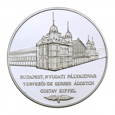 Magyar Vasút Nyugati pályaudvar, PP ezüst érem 1996