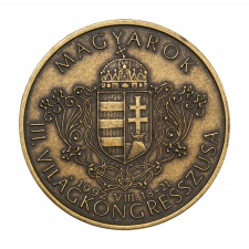 Magyarok III. Világkongresszusa Kőrösi Csoma Sándor érem 1992