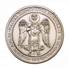 MÉE VII. Vádnorgyűlés ezüst emlékérem 1976 Pécs
