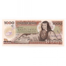 Mexikó 1000 Peso Bankjegy 1985 P85