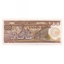 Mexikó 1000 Peso Bankjegy 1985 P85